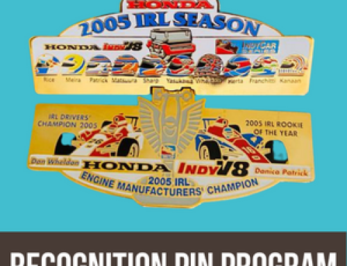 Indy Racing League Recognition Pin Program from 2000-2008.