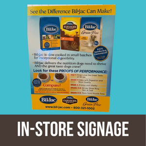 In-store signage